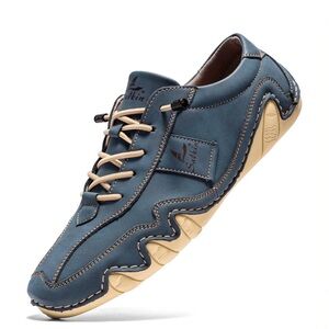 New Men’s SALKIN Retro Genuine Leather Italian Shoes by Christian Moretti